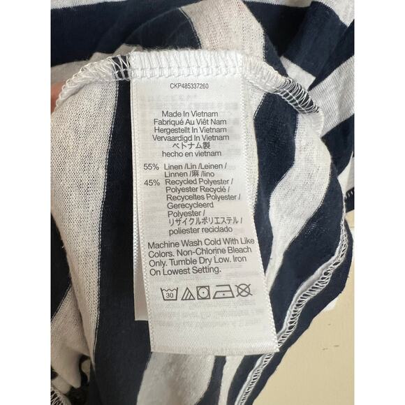 Madewell Linen-Blend Crewneck Oversized Tee - Picture 8 of 8